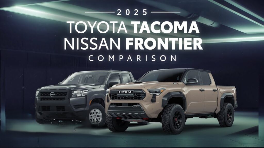 Toyota Tacoma vs 2025 Nissan Frontier