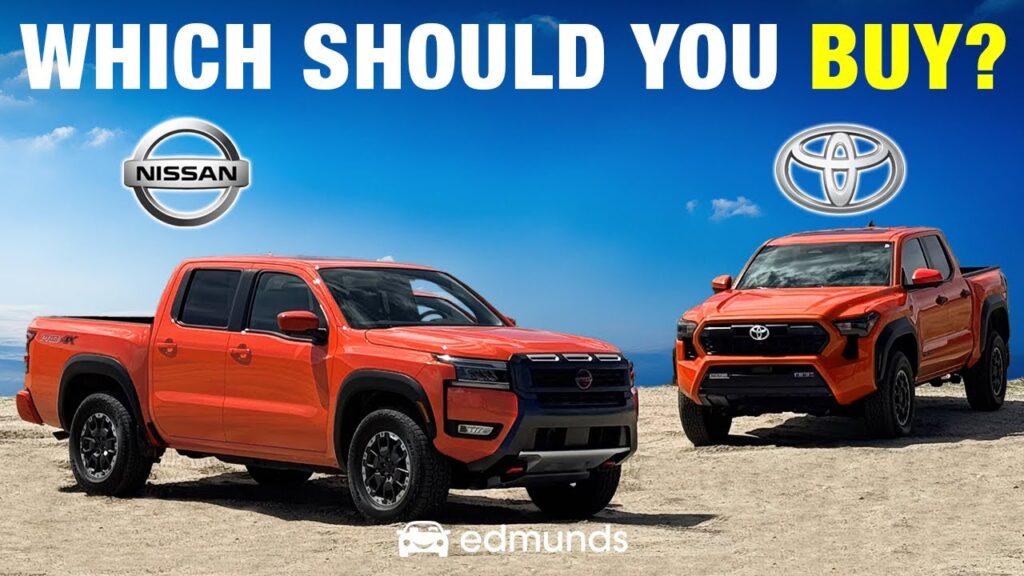 Toyota Tacoma vs 2025 Nissan Frontier